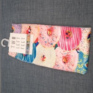 Socks Sox Breakfast Donut Two Left Feet Co. Unisex Donuts Cook Chef Baker NWT